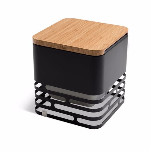 Sgabello contemporaneo - CUBE - HÖFATS - con supporto in acciaio / modulare / quadrato