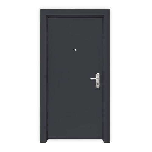 Porta d'ingresso - CLASSIC - REMO Security Doors - in acciaio galvanizzato / battente / senza vetri