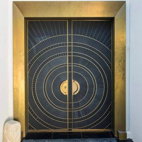 Porta d'ingresso - LUXOR - REMO Security Doors - in acciaio galvanizzato / battente / senza vetri
