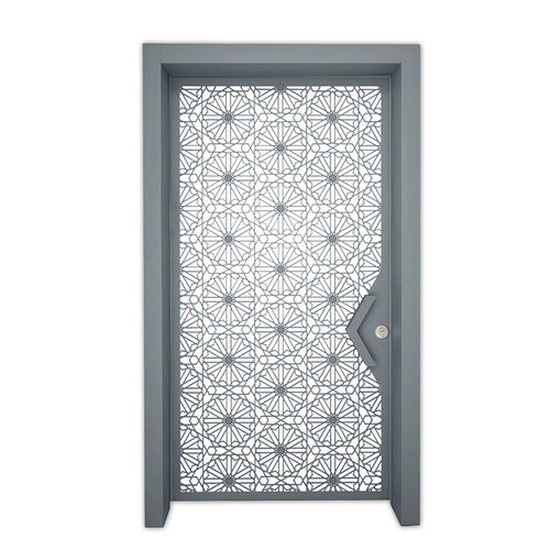 Porta d'ingresso - HUDSON - REMO Security Doors - in acciaio galvanizzato / battente / senza vetri