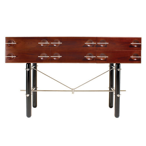 Cassettone con piedi alti - BIANCA - LinBrasil - contemporaneo / in legno massiccio / non specificato