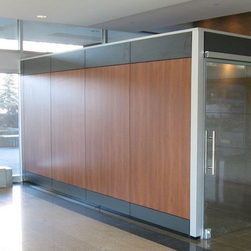 Parete amovibile - FULL PANEL - IMT - in laminato / da ufficio / acustica