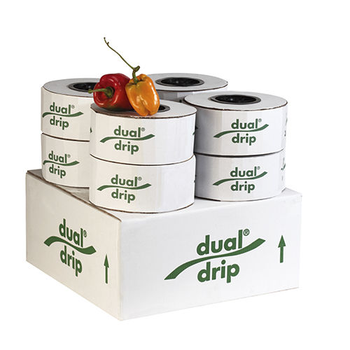 Tubo flessibile di irrigazione - FLAT DRIPLINE - Soaplast - con ugello gocciolatore / piatto