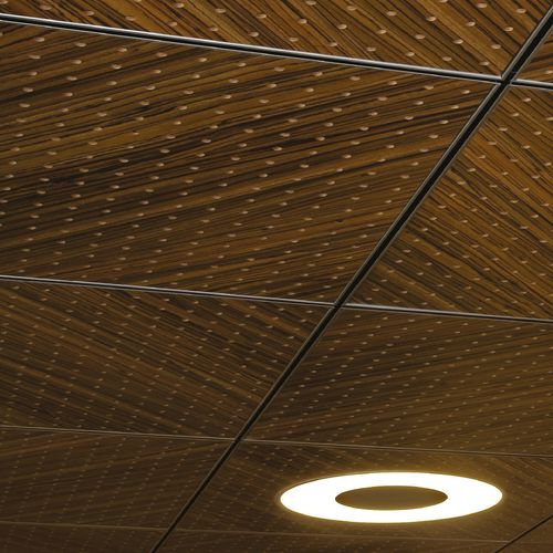 Controsoffitto in legno - CEILING - T15 - Tacer Ltd. - a quadrotte / acustico