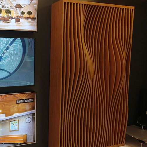 Pannello acustico per muro - PARAMETRIC - Tacer Ltd. - in legno / rettangolare / professionale