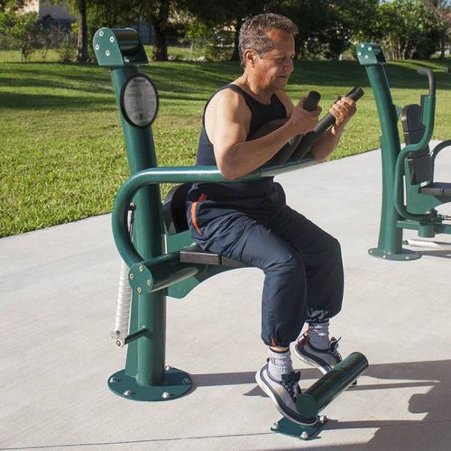 Attrezzo per bodybuilding crunch addominale - UBX-211 - Greenfields Outdoor Fitness - da esterno