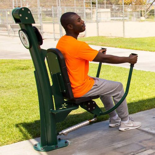 Attrezzo per bodybuilding pressa per spalle - UBX-246 - Greenfields Outdoor Fitness - pressa per pettorali / da esterno