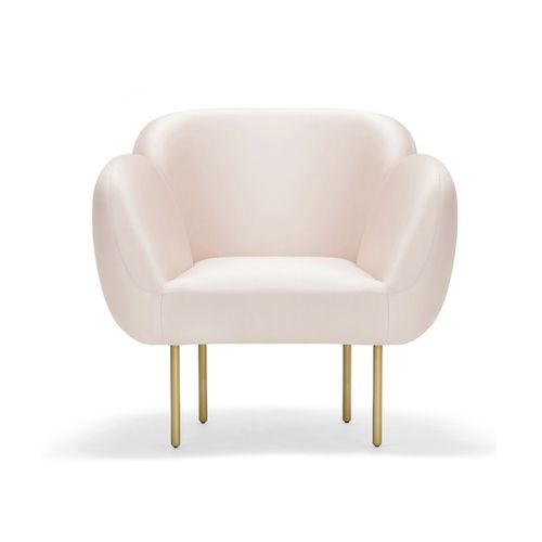 Poltrona contemporanea - STARDUST - Sé collections - in pelle / in tessuto / in acciaio con rivestimento a polvere