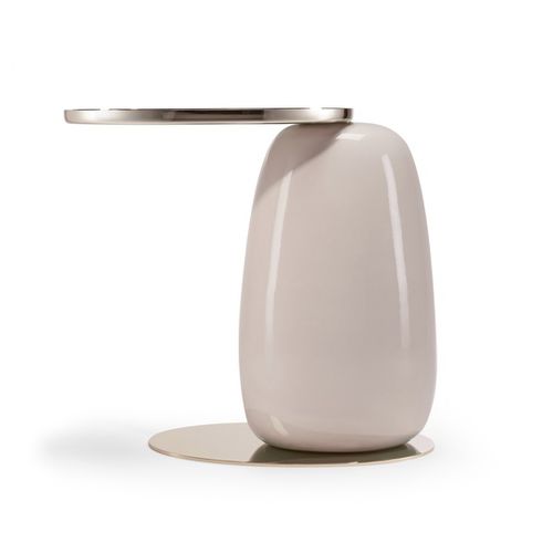 Tavolo d'appoggio contemporaneo - EOS - Sé collections - in ceramica / rotondo / per uso residenziale
