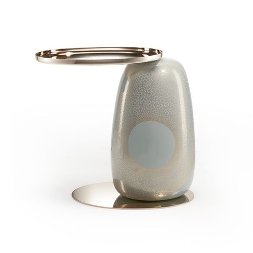 Tavolo d'appoggio contemporaneo - EOS DAWN - Sé collections - in ceramica / rotondo / per uso residenziale