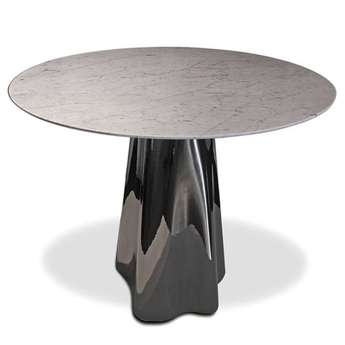 Tavolo da pranzo contemporaneo - BREAK IN THE CLOUDS - Sé collections - in marmo / rotondo / per uso residenziale
