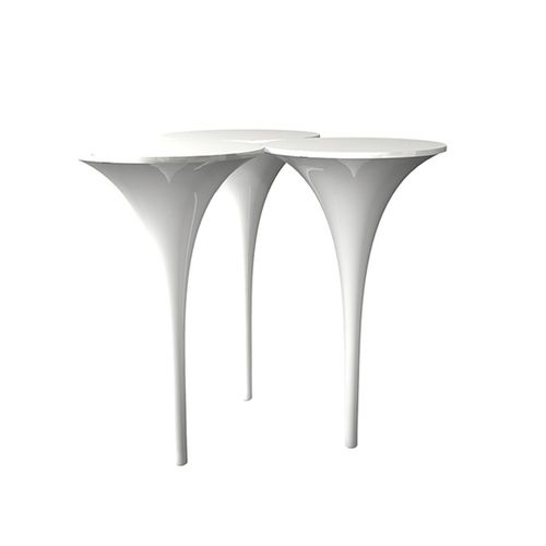 Tavolo d'appoggio contemporaneo - I ONLY HAVE EYES FOR YOU - Sé collections - in acciaio laccato / per uso residenziale / da interno