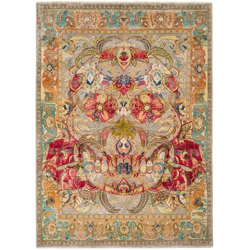 Tappeto tradizionale - SKULL  - Knots rugs - a fiori / in lana / in seta
