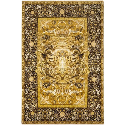 Tappeto classico - TIGER - Knots rugs - con animali / a fiori / in lana