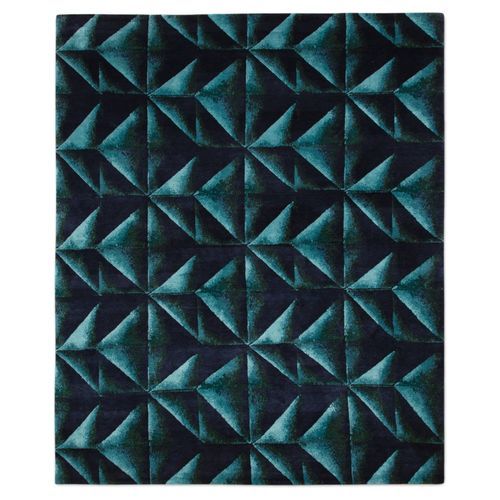 Tappeto contemporaneo - ORIGAMI  - Knots rugs - geometrico / a tinta unita / in seta