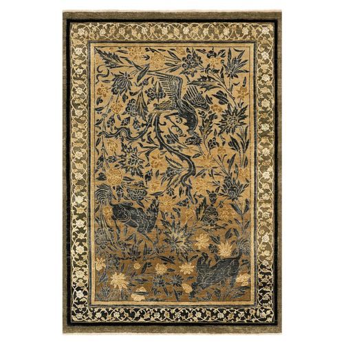 Tappeto contemporaneo - PHOENIX  - Knots rugs - a fiori / in lana / in seta