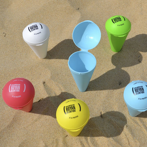 Portacenere tascabile - CONICAL - Naturen - in plastica / per esterni / per spazio pubblico