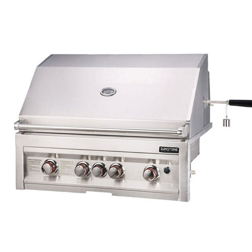 Barbecue a gas - SUN5B-IR - SUNSTONE - elettrico / da appoggio / in acciaio inossidabile