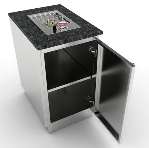 Mobile basso da cucina - SBC18FSDR - SUNSTONE - da appoggio / da esterno