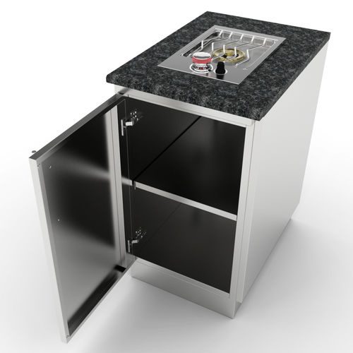 Mobile basso da cucina - SBC18FSDL - SUNSTONE - da appoggio / da esterno