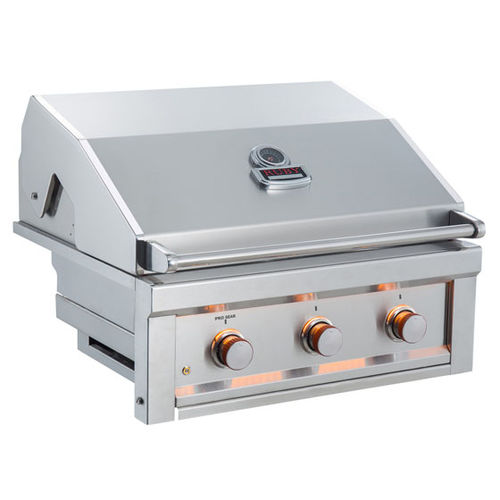 Barbecue a gas - RUBY3B - SUNSTONE - da appoggio / in acciaio inossidabile / per cucina esterna