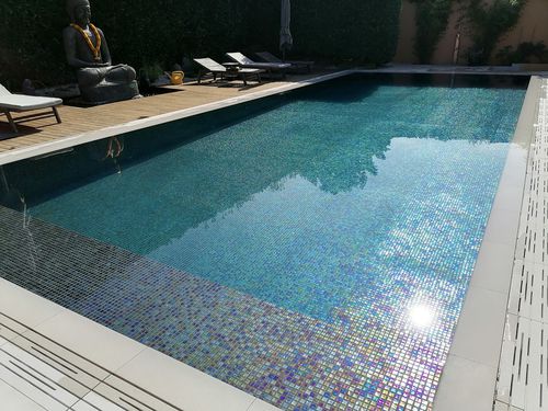 Piscina in cassaforma in polimero - 15x5 - Tilestone Pools one piece tiled pools - in pannelli / a straripamento / su misura