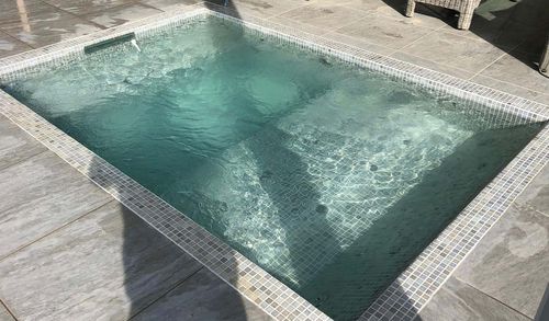 Spa da incasso - TILESTONE 3m x 2m - Tilestone Pools one piece tiled pools - rettangolare / multiposto / idromassaggio