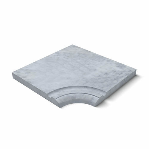 Bordo di piscina in marmo - Poolstones - in pietra naturale / in pietra ricostituita / antiscivolo