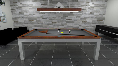 Tavolo da biliardo contemporaneo - EMPIRE BRUSHED - Bilhares Europa - per uso residenziale / in rovere / in faggio