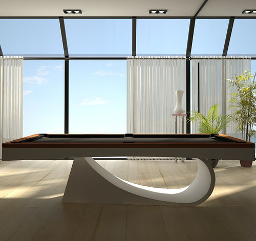 Tavolo da biliardo contemporaneo - Stratos - Bilhares Europa - per uso residenziale / in rovere / in noce