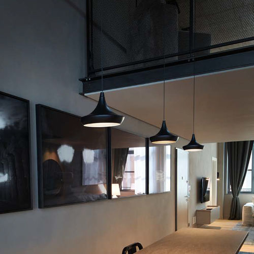 Lampada a sospensione - MINI SOFT - cattaneo - in alluminio / contemporanea / con cavo