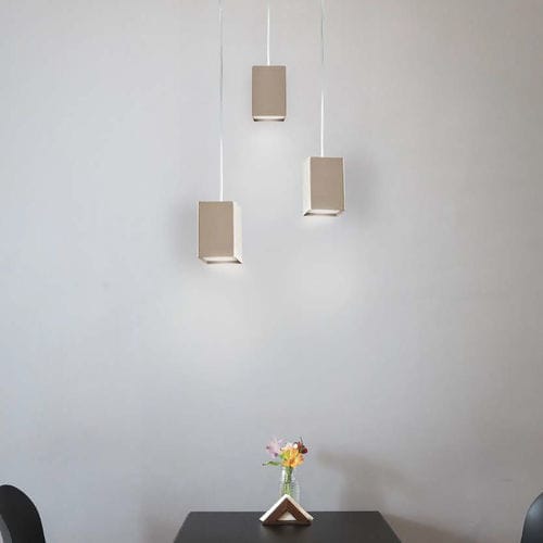 Lampada a sospensione - CUBICK  - cattaneo - contemporanea / con cavo / da interno