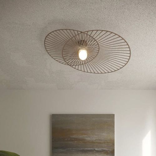 Plafoniera contemporanea - RAYS - cattaneo - curva / circolare / in metallo
