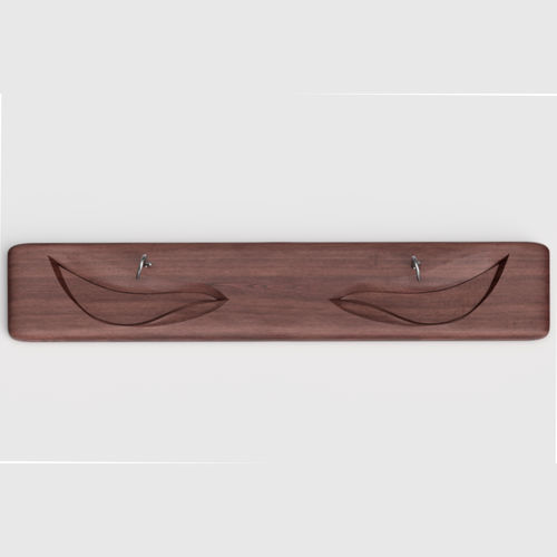 Lavabo da appoggio - ANDORA - QINN DESIGNS - in legno / doppio / rettangolare