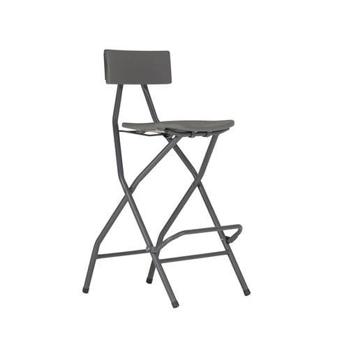 Sgabello da bar pieghevole - Alvarstool - Zown - contemporaneo / in polietilene / con supporto in acciaio