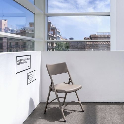 Sedia pieghevole - Brad - Zown - contemporanea / da esterno / da interno