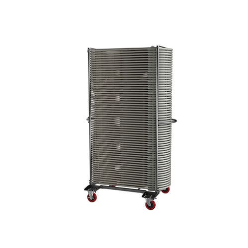 Carrello portasedie - Alexandra - Zown - per hotel / per ristorante / in acciaio