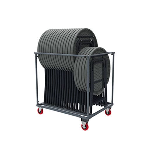 Carrello portatavoli - Cocktail - Zown - per hotel / per ristorante / in acciaio verniciato