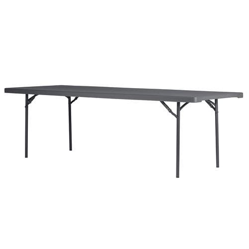 Tavolo pieghevole - Classic XXL240 - Zown - contemporaneo / in polietilene ad alta densità HDPE / con supporto in acciaio verniciato a polvere