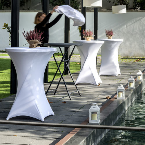 Tavolo alto pieghevole - Cocktail80 - Zown - contemporaneo / in polietilene ad alta densità HDPE / con supporto in acciaio verniciato a polvere