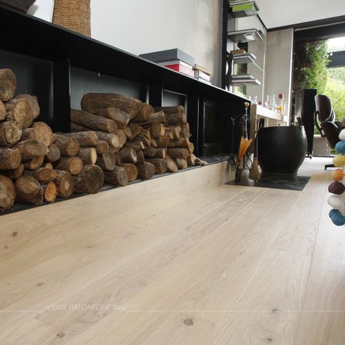 Parquet multistrato - CLEAR RANDOM - SURCO interiors - in rovere / a spina di pesce / oliato