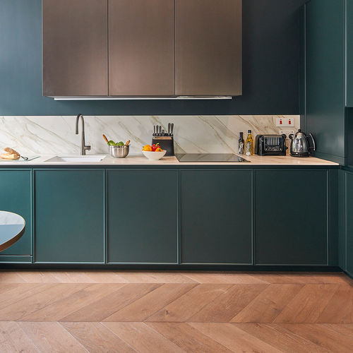 Parquet multistrato - Chevron - SURCO interiors - in rovere / in noce / in frassino