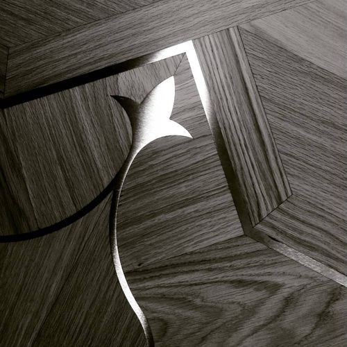 Parquet multistrato - marquetry - SURCO interiors - in legno / con intarsio in pietra naturale / con intarsio in legno