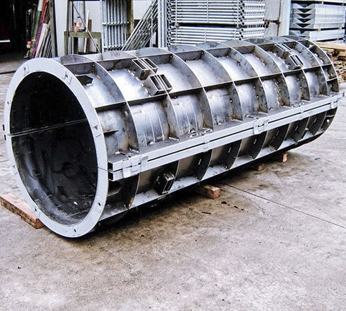Cassaforma su misura - Farina Formworks - circolare / in metallo / per muro