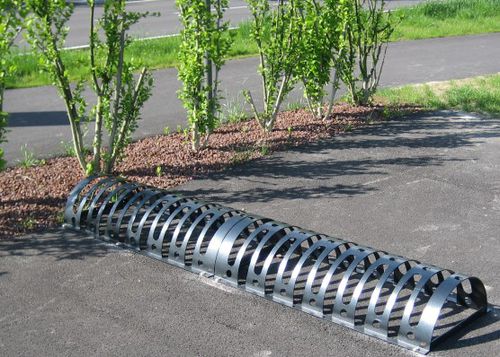 Rastrelliera per biciclette a pavimento - ATON - Ferrinox - design originale / orizzontale / per garage