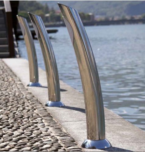 Lampioncino contemporaneo - SYNUOS - Ferrinox - in acciaio inossidabile / LED / IP66