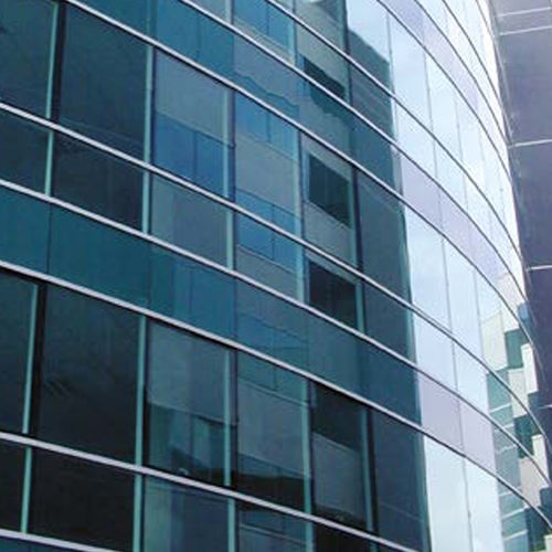 Facciata continua in pannelli - ECOSTA GLAZED - ISOSTA international - in alluminio e vetro / in vetro / decorativa