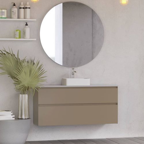 Mobile lavabo sospeso - LOFT RIGHT - UAB KAME - in MDF / in Corian® / design scandinavo