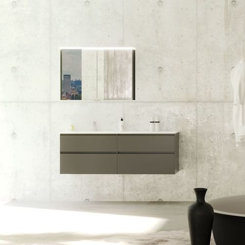 Mobile lavabo sospeso - LOFT - UAB KAME - in MDF / in Corian® / design scandinavo