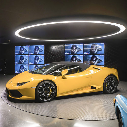 Piattaforma elevatrice per automobile - 360º PLATFORM - ABERMOVE/RJB HOME - per edificio / ad uso professionale / girevole